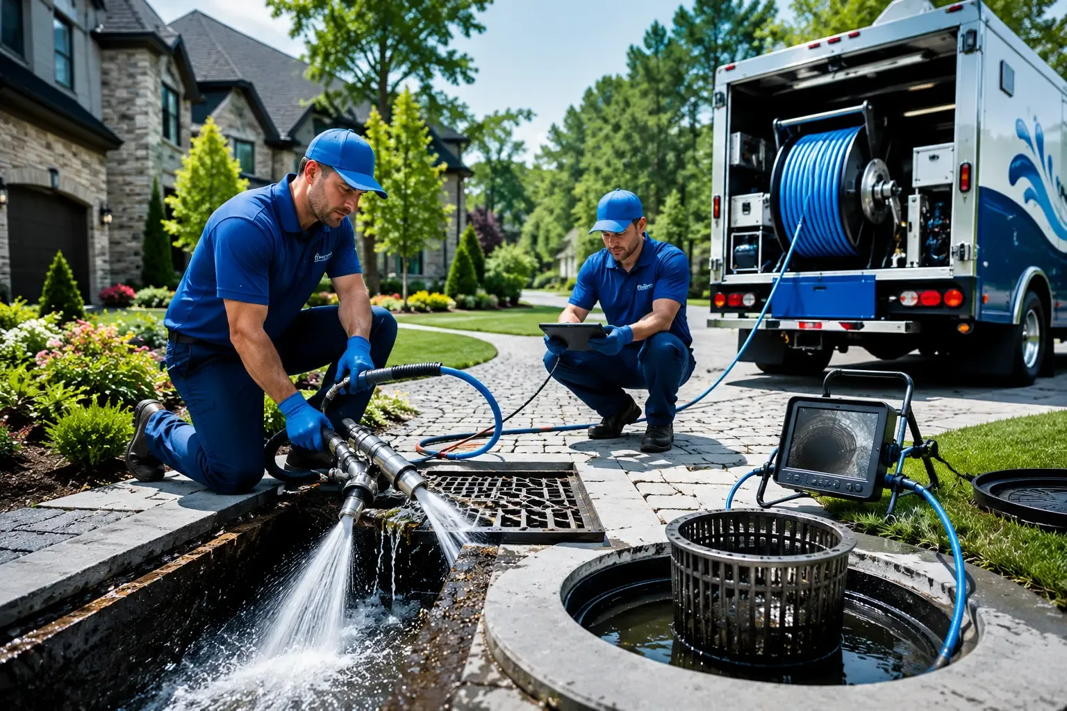 Local outdoor drain cleaning professionals in New Site, MS